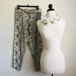 Billabong Aztec Print Harem Pants